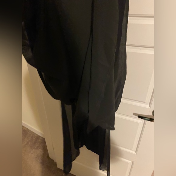 Xhilaration Black High Low Maxi Dress - Picture 6 of 6